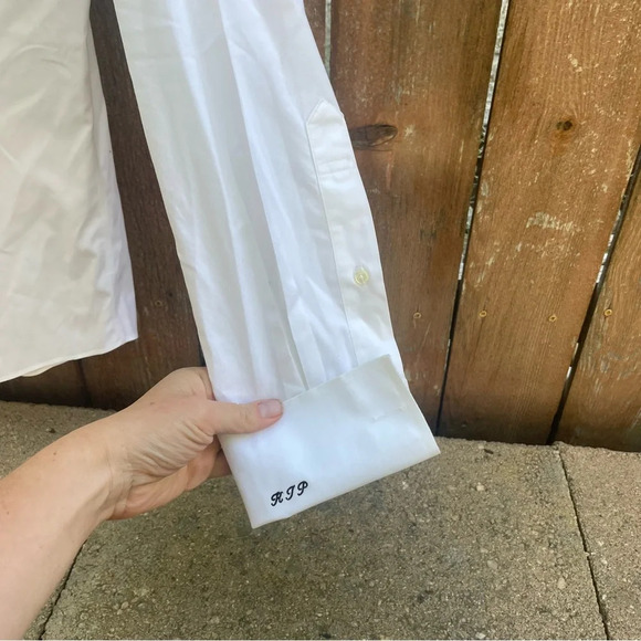 Jos‎ A Bank Men’s White Button Down Dress Shirt Travelers Collection - Picture 4 of 6